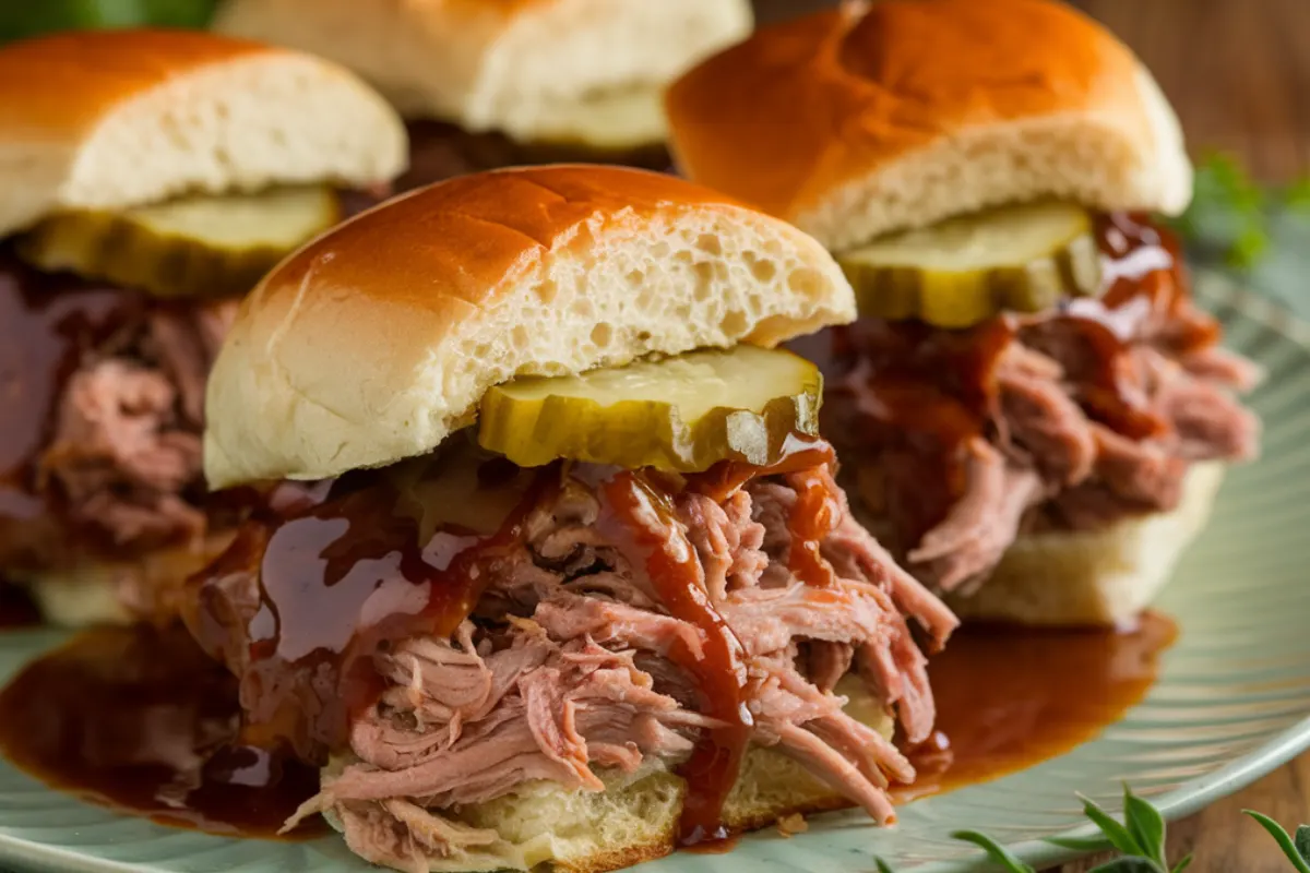 BBQ Pulled Pork Sliders