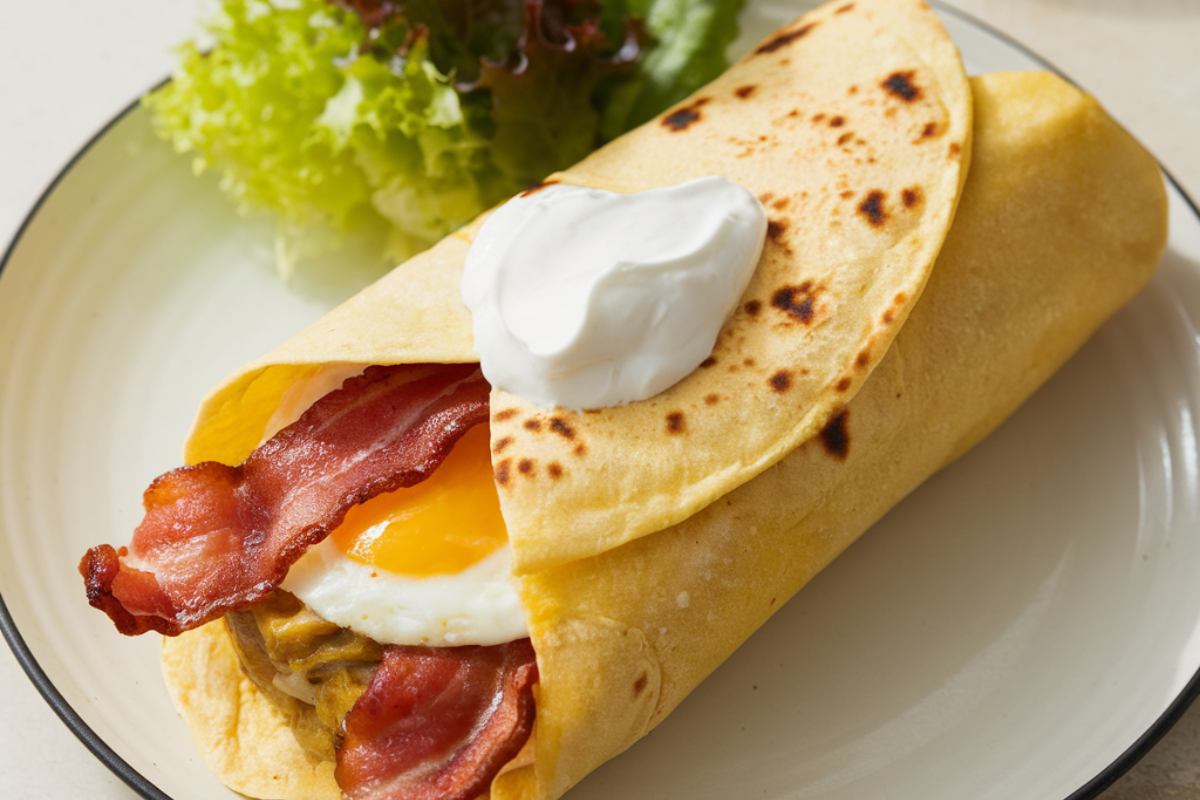 Breakfast-Burrito-with-Eggs-and-Bacon