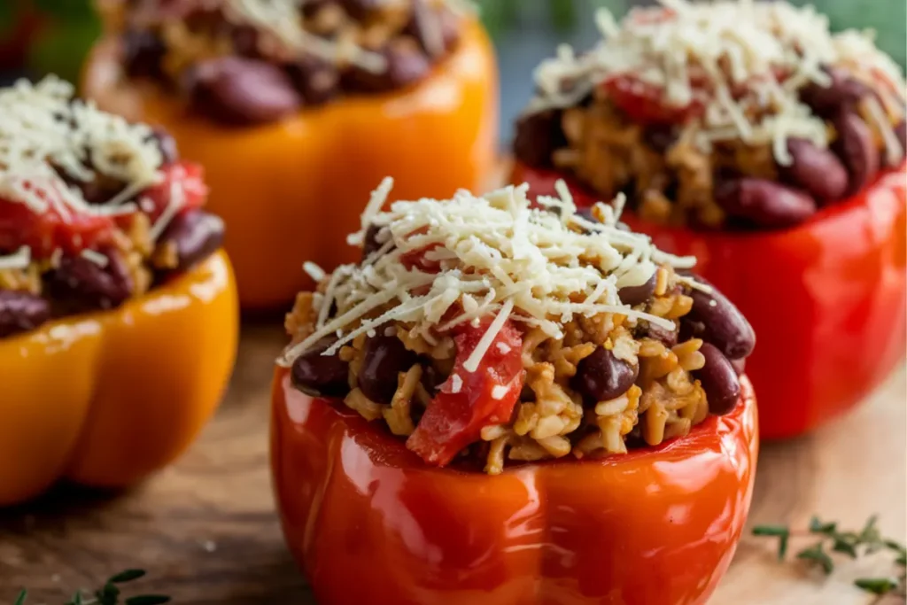 Vegetarian Stuffed Bell Peppers