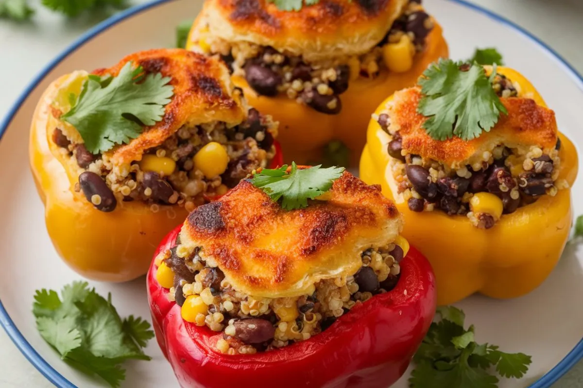 Vegetarian Stuffed Bell Peppers