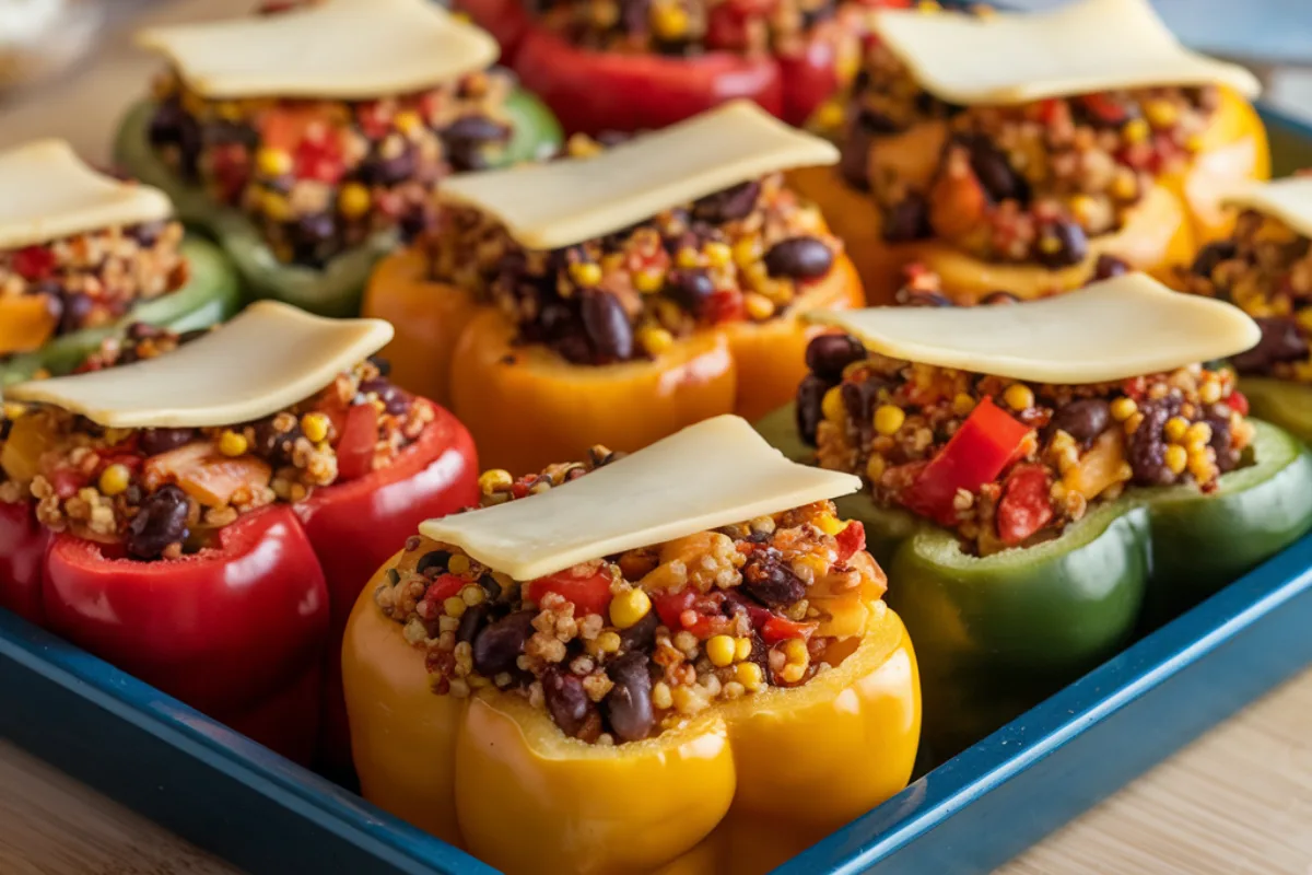 Vegetarian Stuffed Bell Peppers