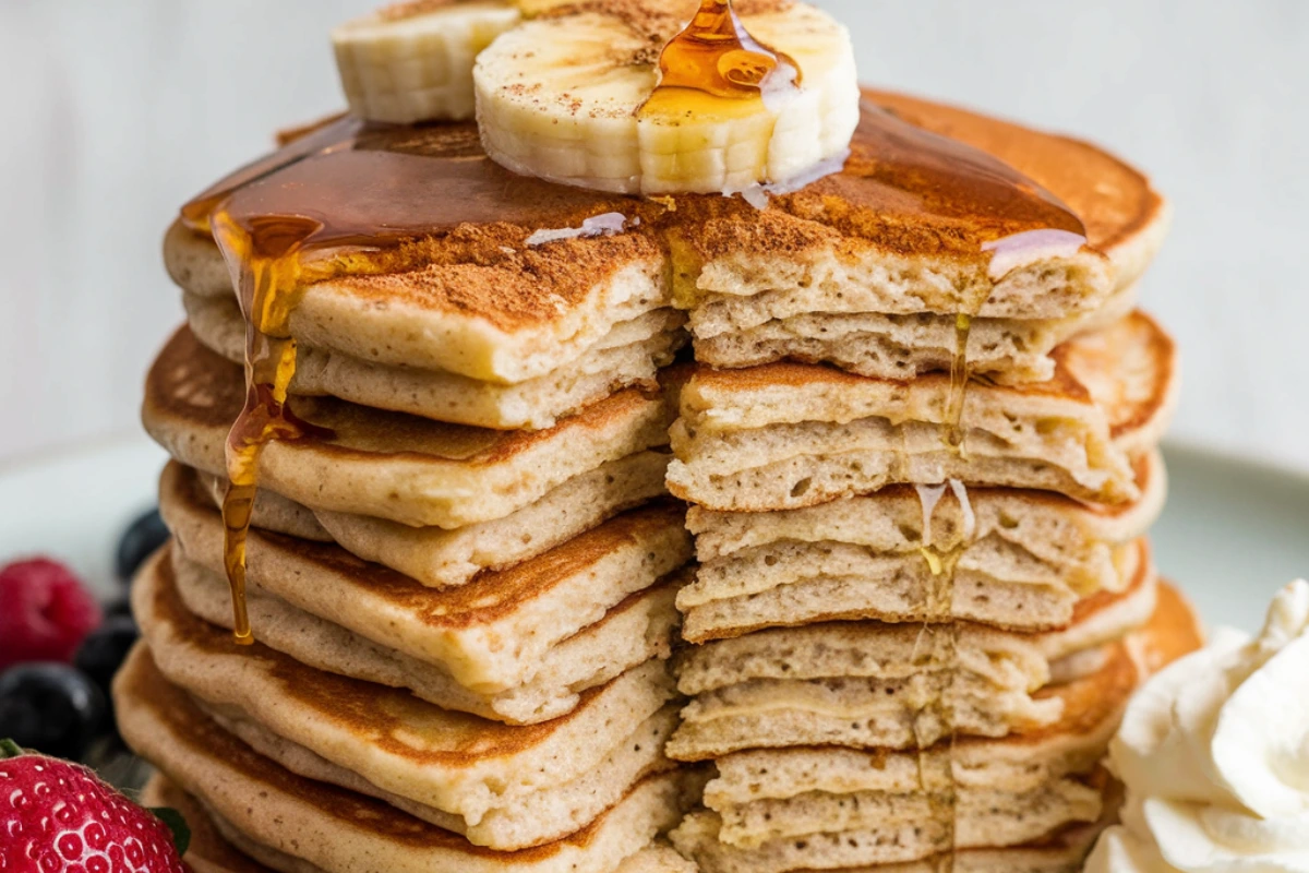 banana protein pancakes