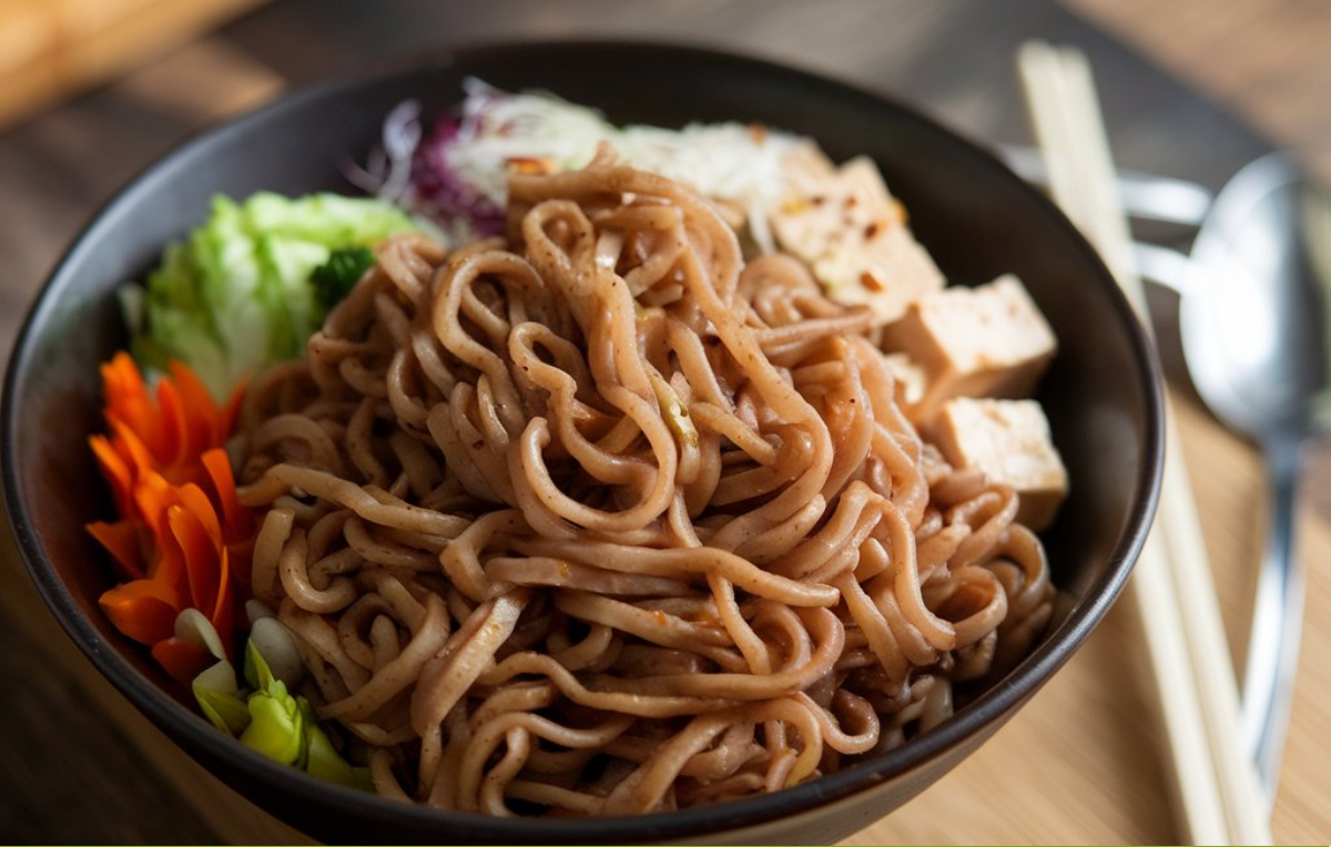 brown rice noodles