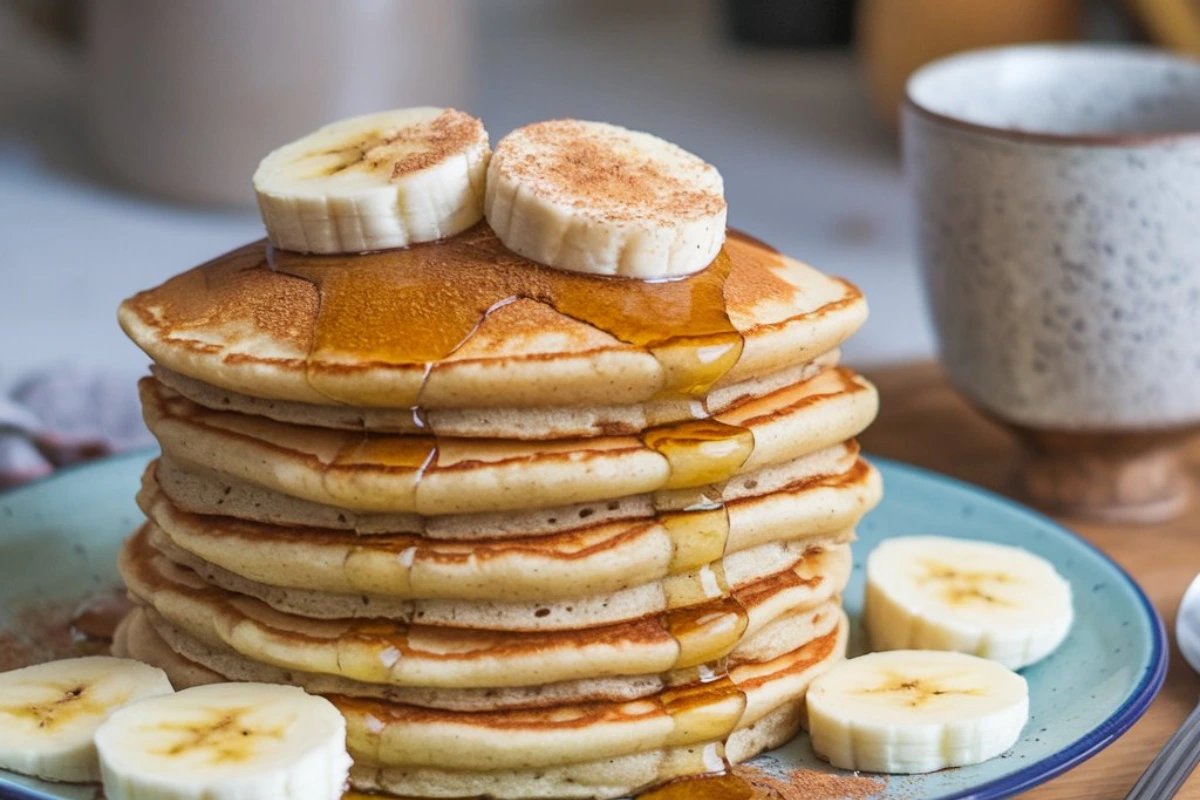 vegan banana pancakes 