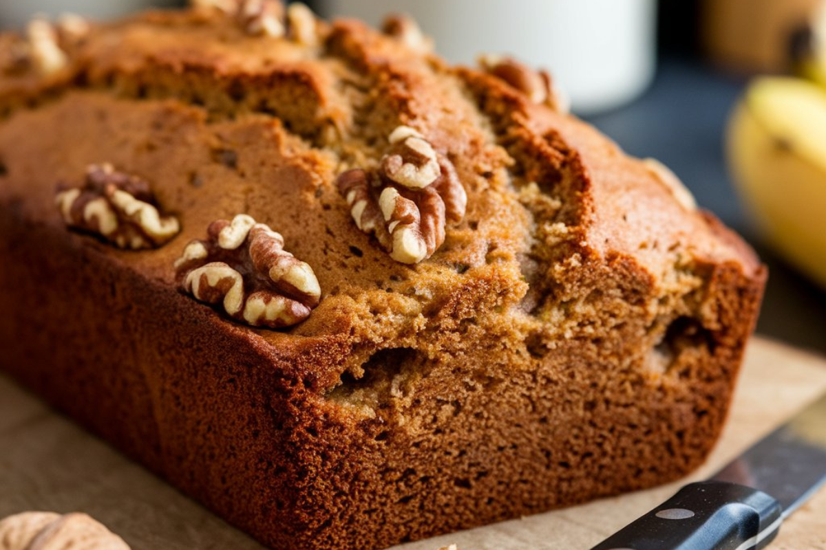 Banana Bread with Walnuts