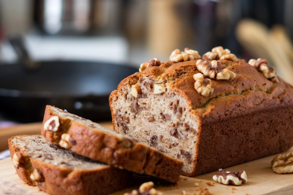 Banana Bread with Walnuts