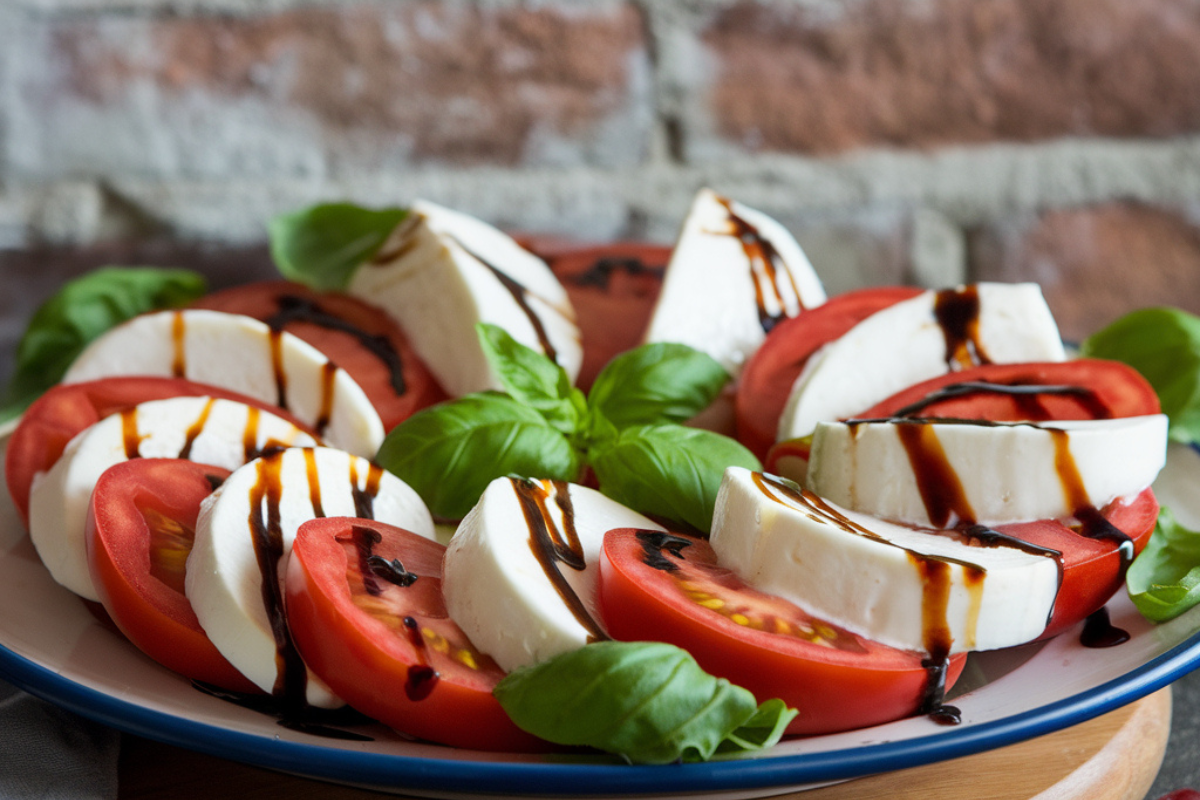 Caprese Salad with Balsamic Glaze