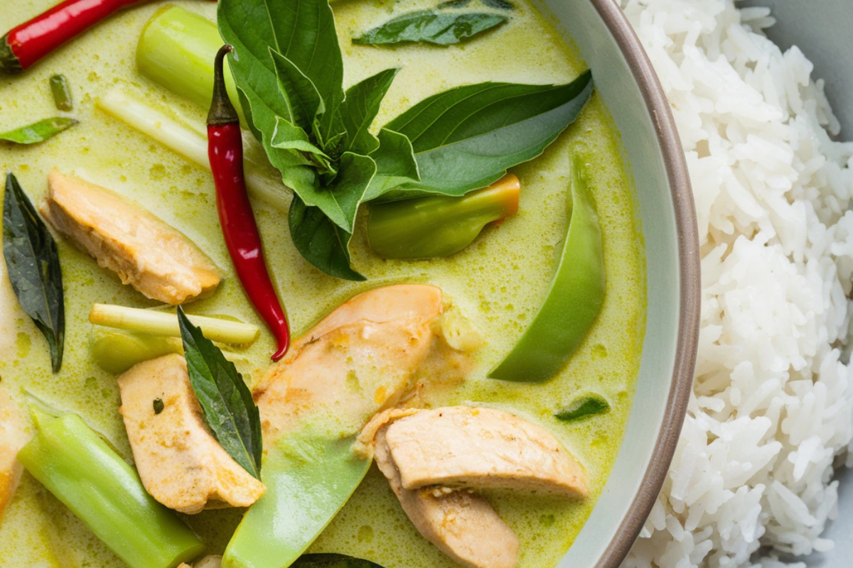 Thai Green Curry with Chicken